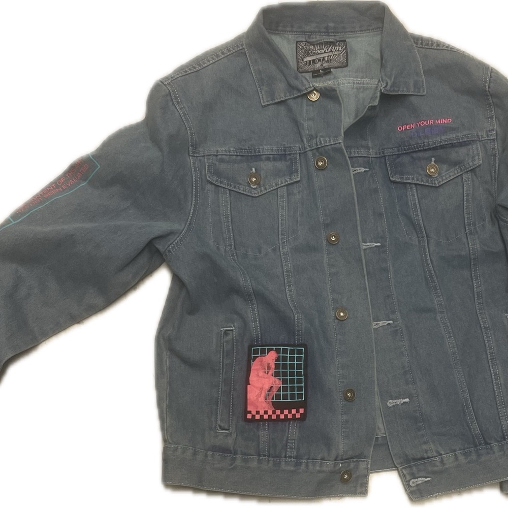Brooklyn Cloth Graphic Denim Jacket - Picture 5 of 5